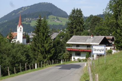 Kirche und Dorf Sibratsgfäll Kirche und Dorf Sibratsgfäll