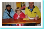 Der Lohn für die harte Arbeit: 1 Teller Spaghetti ... Der Lohn für die harte Arbeit: 1 Teller Spaghetti ...