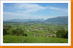 Blick in's Rheintal ... Blick in's Rheintal ...