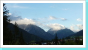 interessante Wolkenstimmung ...
