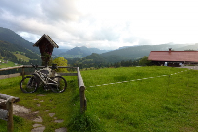 Blick von der Hinterenge ins Tal